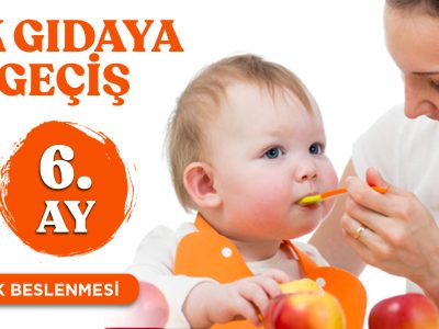 6 Ay Bebek Beslenmesi – Ek Gıdaya Geçiş