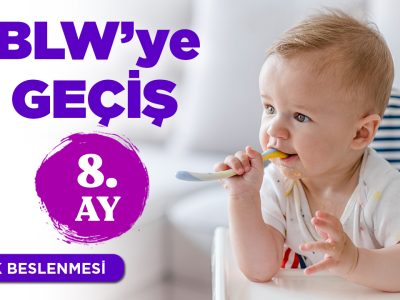 8 Aylık Bebeğin Beslenmesi – BLW Denemeleri